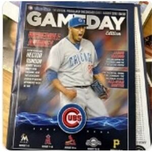 Chicago‎ Cubs Gameday Program 2016 Pennant World Series Champs